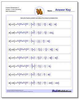 Fraction Multiplication