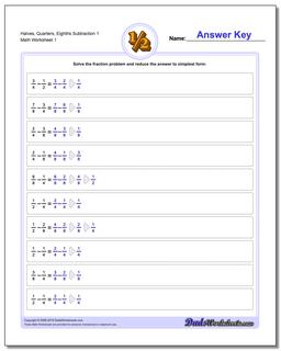 Fraction Subtraction