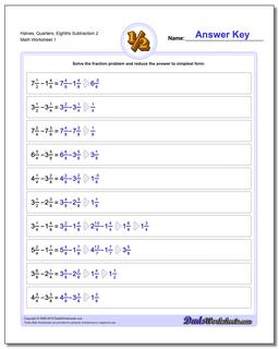 Fraction Subtraction