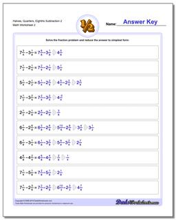 Fraction Subtraction