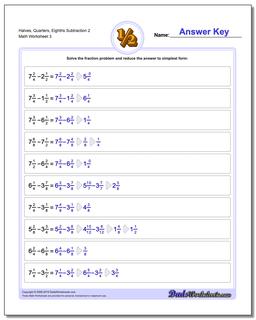 Fraction Subtraction