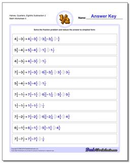 Fraction Subtraction