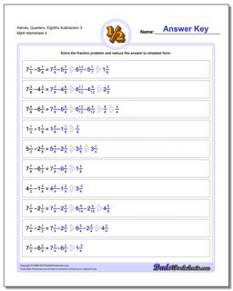 Fraction Subtraction