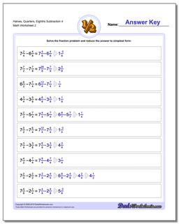 Fraction Subtraction