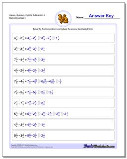 Fraction Subtraction