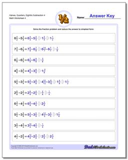 Fraction Subtraction