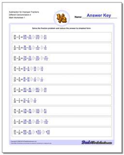 Fraction Subtraction