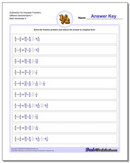 Fraction Subtraction