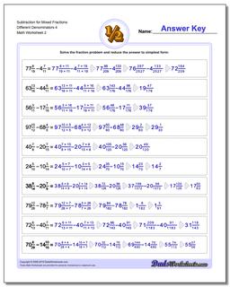 Fraction Subtraction