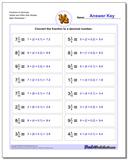 Fractions as Decimals: Fraction to Decimal Drills