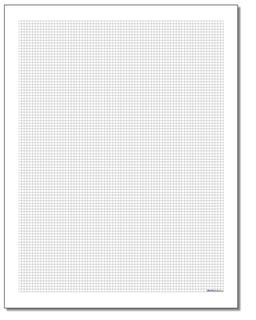 Plain Standard Graph Paper