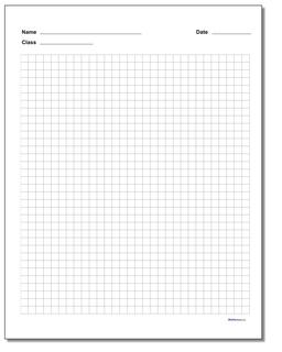 Printable Graph Paper Templates for Word