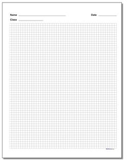 Plain Metric Graph Paper