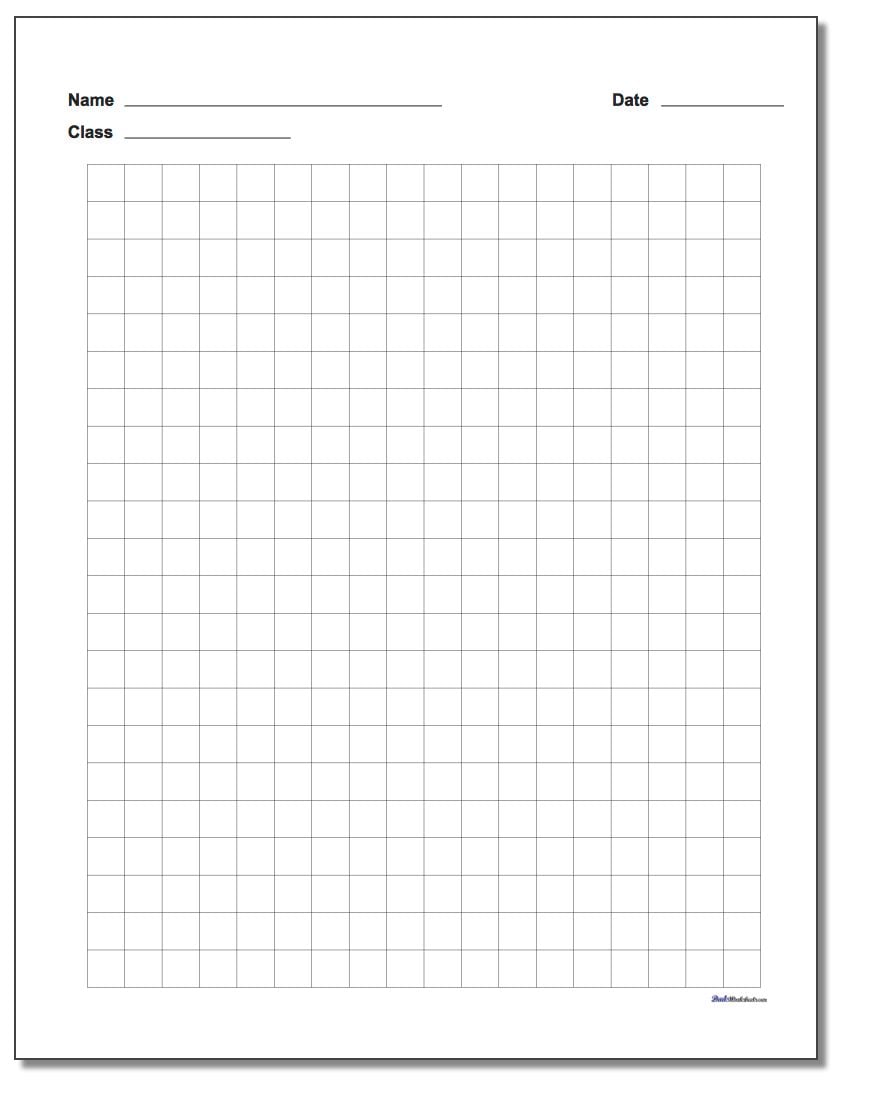 Graph Paper Printable Mm