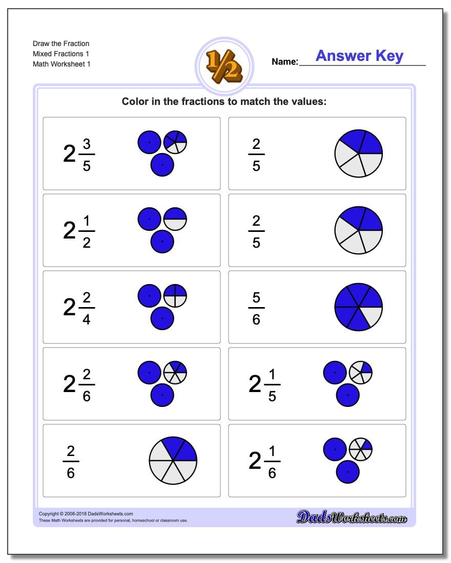 draw-simple-fractions