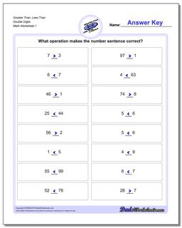 Greater Than and Less Than