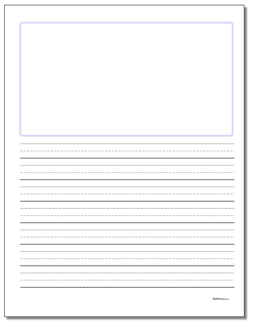 blank writing paper