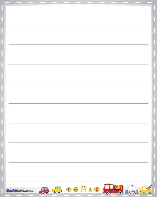 Lined Writing Paper Free Google Docs Template 