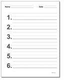 Spelling Test Paper
