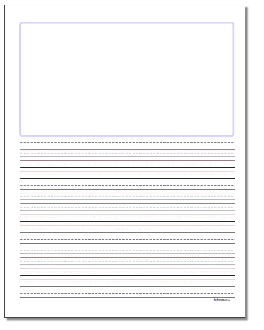 Free Printable Story Writing Paper