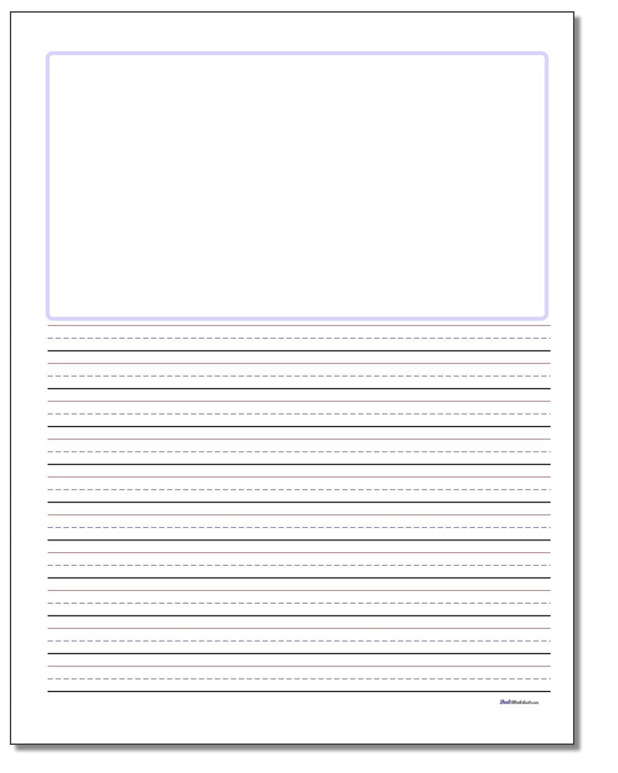 Story Handwriting Paper