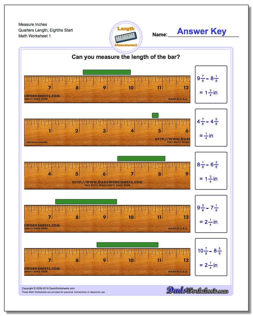 Measure Inches from All Positions