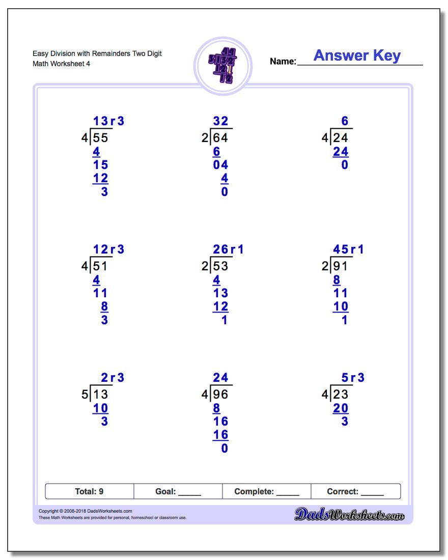Division with Remainders