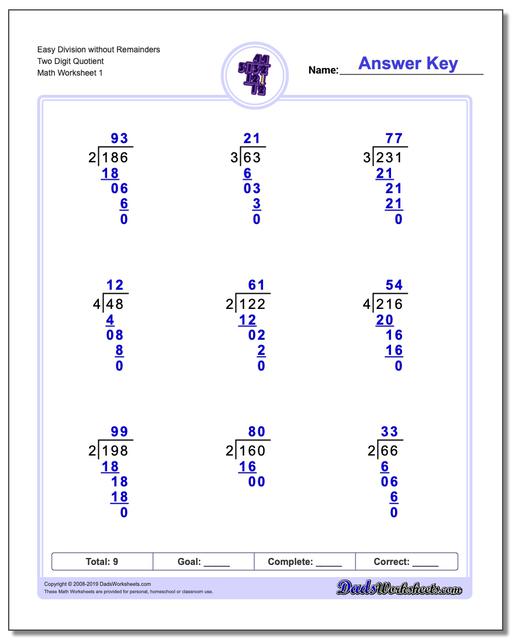 Grade 7 Long Division Sums Division Worksheets 3rd Grade A term or