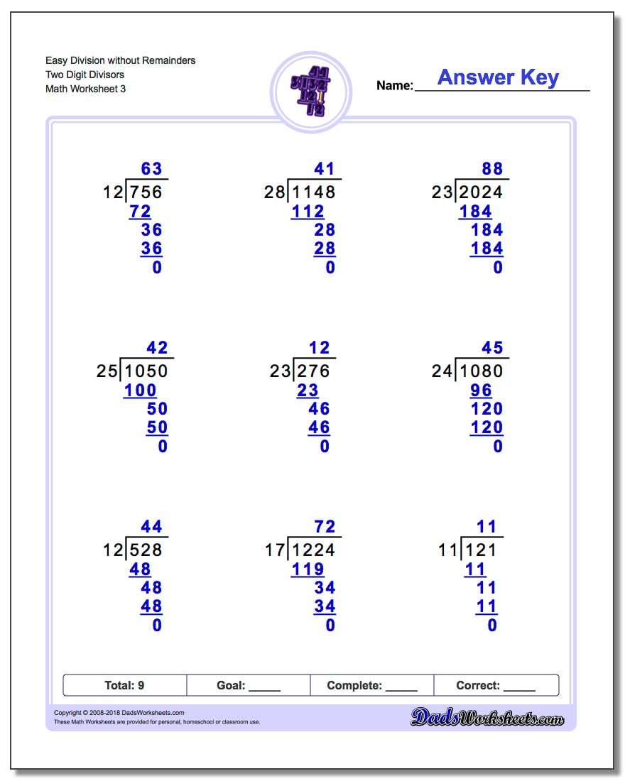 best division worksheets division without remainders literacy worksheets