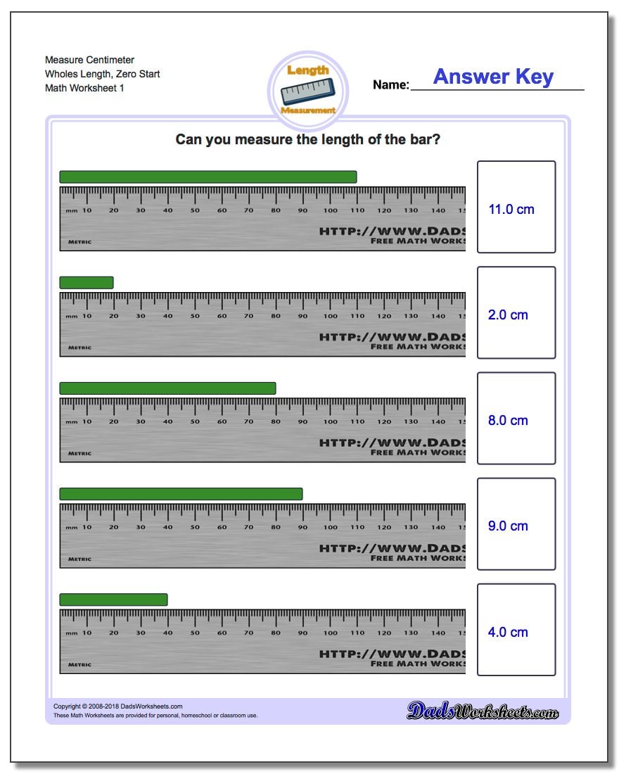 Metrics And Measurement Worksheet Answers