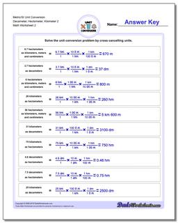 Metric/SI Unit Conversion Worksheet Decameter, Hectometer, Kilometer 2 /worksheets/metric-si-unit-conversions.html