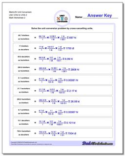 Metric/SI Unit Conversion Worksheet Liter Units to Units 2 /worksheets/metric-si-unit-conversions.html