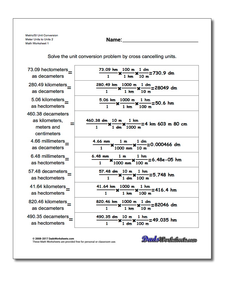 Metric SI Length