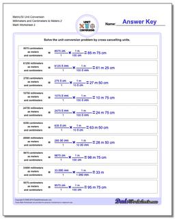 Metric/SI Unit Conversion Worksheet Millimeters and Centimeters to Meters 2 /worksheets/metric-si-unit-conversions.html