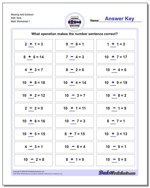 adding-and-subtracting-missing-operation-worksheets