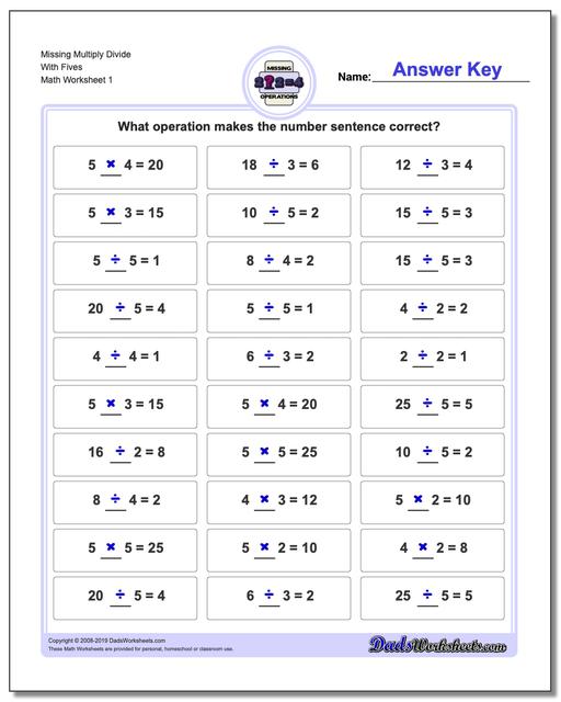 multiplication-and-division-missing-operation-worksheets