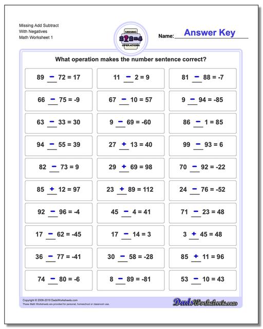 adding-and-subtracting-missing-operation-worksheets