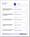 Addition and Subtraction Money Word Problems