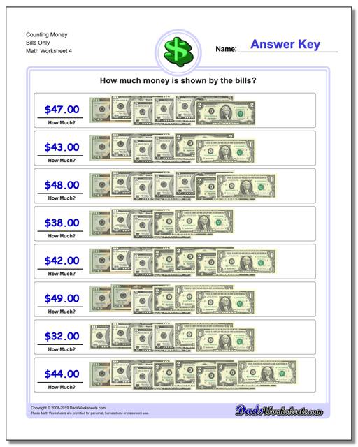 counting money