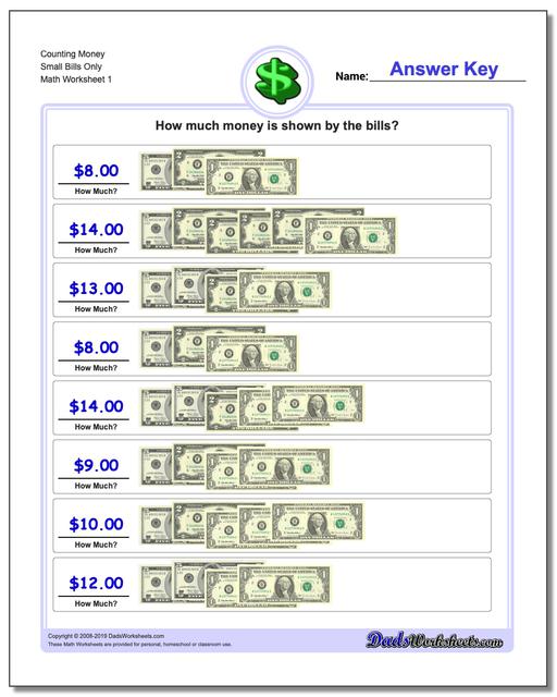 counting money