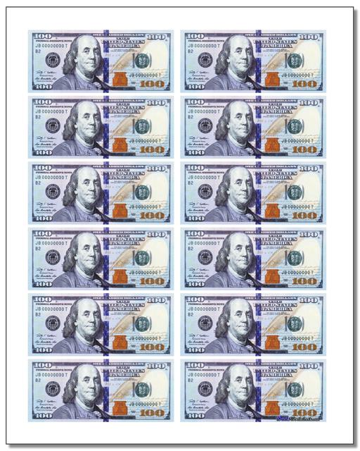 printable play money