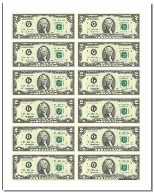 Printable Money Chart For Kids