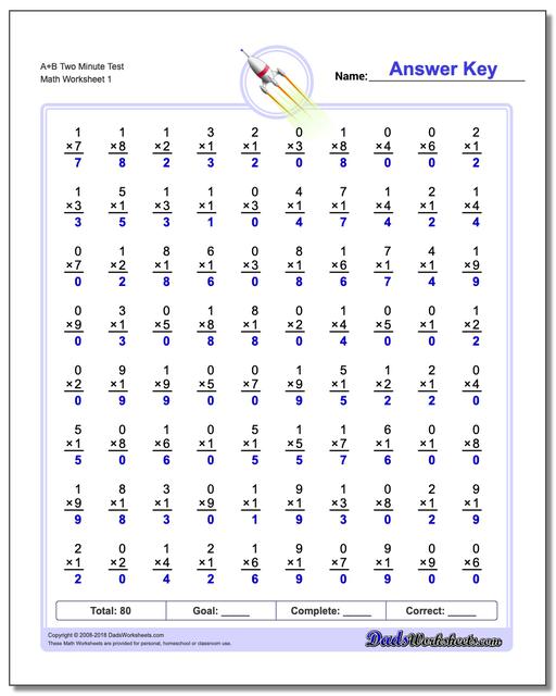 Printable Multiplication Worksheets Worksheets
