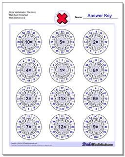 Multiplication Worksheets