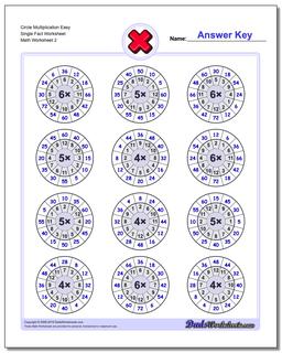 Multiplication Worksheets