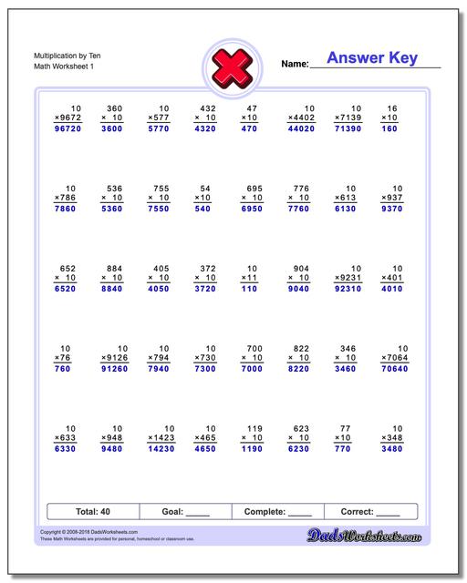 844 free multiplication worksheets for third fourth and