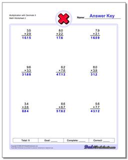 Multiplication Worksheet with Decimals 5 /worksheets/multiplication.html