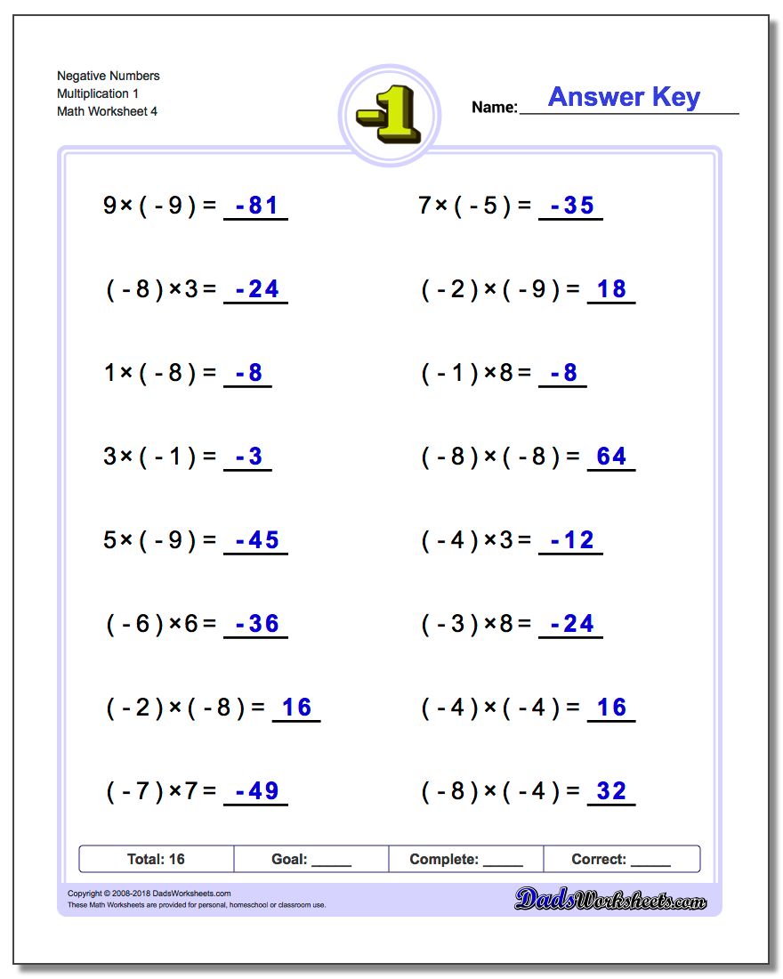  Multiplication And Division Facts