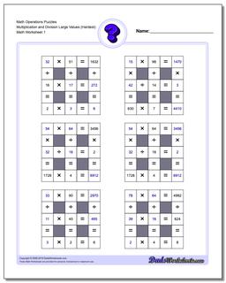 Number Grid Puzzles