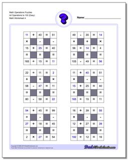 Number Grid Puzzles